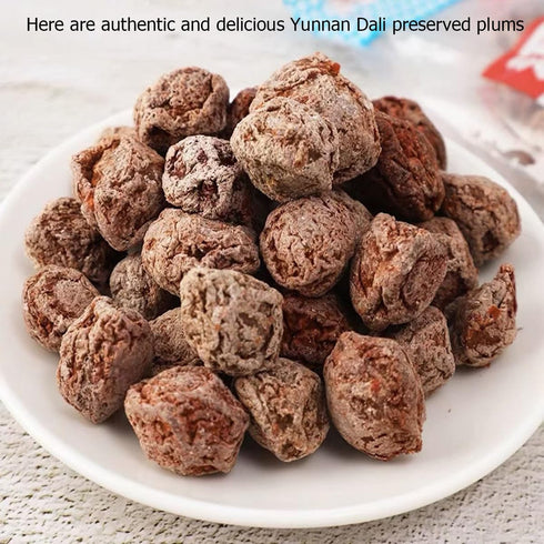 MIHUNTANG 160g Dried preserved plums Sweet and sour dried plum honey preserved fruit snacks