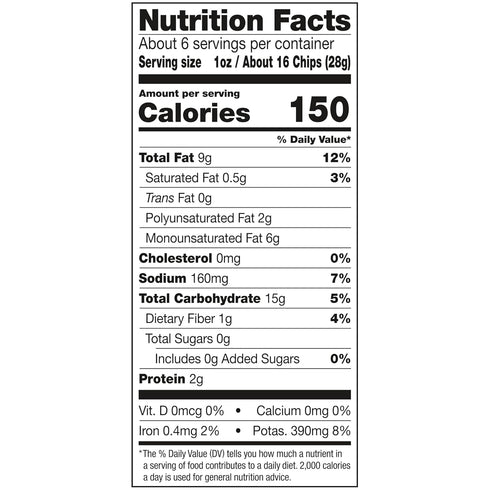 Jays 5.5 Oz Original Potato Chips, Bag