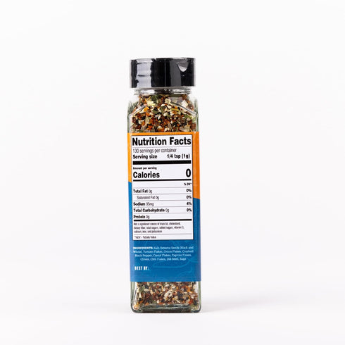 Spice St. Market 4.5 - Savory Bagel Blend All-Purpose Seasoning with Sesame Seeds, Onion, Garlic, and Spices, ounce