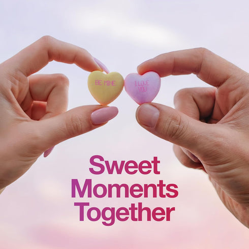 10oz Large Conversation Hearts Candy Valentines Bulk Mix & Mothers Day Edition Ideal for Celebrations, Events & Special