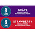 Pack, 12 Oz Pack 16, 8 8 Waterloo Sparkling Water Two-Flavor Fl Cans, of x Grape, x Strawberry | Zero Calories | Zero