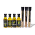 Set, 4 3 Set 7 Thoughtfully Gourmet, Olive Oil Spice Infusion Gift Premium Cold Pressed Extra-Virgin Olive Oil from