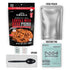 OMEALS Lentils with Beef MRE | Sustainable Premium Outdoor Food | Extended Shelf Life | Fully Cooked w/Heater | No