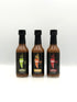 Wildman Jax Premium Pepper Sauce Variety 3 Pack - Mild, Medium, Hot - 5.5