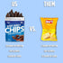 28g (2 Wicked Cutz Cracked Pepper Beef Jerky Chips, Protein per Bag, Crispy & Crunchy Beef Jerky Crisps, USA Made