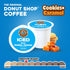60 Count (6 Packs 10) The Original Donut Shop ICED Duos Cookies + Caramel Coffee, Keurig Single Serve K-Cup Pods