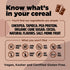 8g 3g 6-Pack Three Wishes Grain-Free Protein Breakfast Cereal, Protein and Fiber - Healthy, Low-Sugar Breakfast Cereal