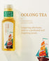 16.9 oz (Pack 15), 0 ORIENTAL LEAF Unsweetened Iced Tea Bottled Oolong Tea, FL bottles of Brewed Tea Drinks, Sugar