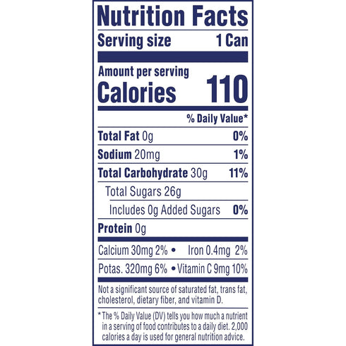 7.2 Oz 100% (Pack 24) Ocean Spray Orange Juice Blend Juice Drink Mini Can