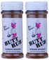 Bad Byrons Butt Rub Barbecue Seasoning 4.5 Ounce - Pack of 2