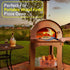 Kiln Dried Mini Pizza Oven Cooking Logs, ~6 x 0.5-1.5 Inch Wood Logs for Grills and Smokers