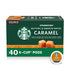 Starbucks K-Cup Coffee PodsCaramel Flavored Coffee100% Arabica1 box (40 pods)
