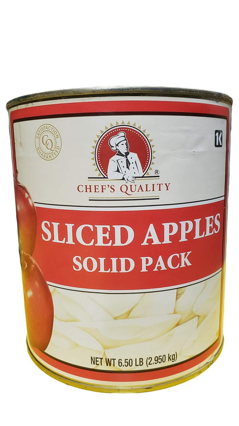 Chef 's Quality - Sliced Apples - 6 lb can