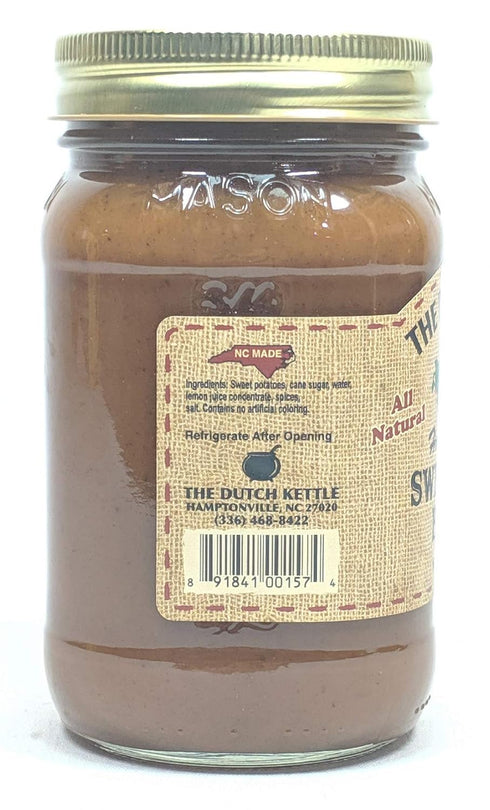 Generic 2 18 Oz The Dutch Kettle Amish Homemade Style Sweet Potato Butter - Reusable Jars