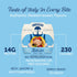 (5.64 oz, Pack 6) Onboard Ready to Eat Italian Tuna Salad - Tuna Snacks with Beans, Chickpeas, Peas & Peppers