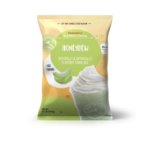 Big Train Dragonfly Honeydew Blended Crme Beverage Mix, 3.5 Pound (Pack of