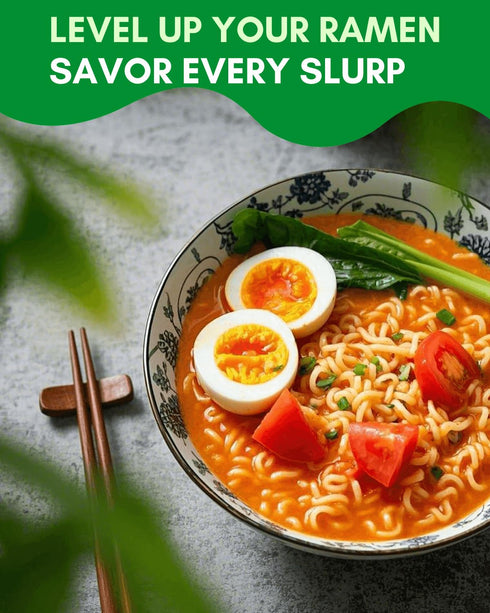 7.5oz Dried Veggie Tofu Mix for Ramen Toppings Miso Soup - High Protein Umami White Mushroom, Dehydrated Vegetable