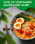 7.5oz Dried Veggie Tofu Mix for Ramen Toppings Miso Soup - High Protein Umami White Mushroom, Dehydrated Vegetable