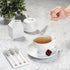 18 Candy Envy - Silver Caf Sugar Sticks Mini Rock Candy - Individually Wrapped Silver Drink Stirrers - Original Sugar