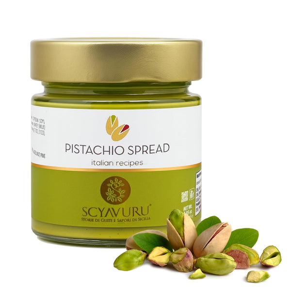 Scyavuru Salty Sicilian Pistachio Cream | Premium Quality Spreadable Pistachio Cream Imported from