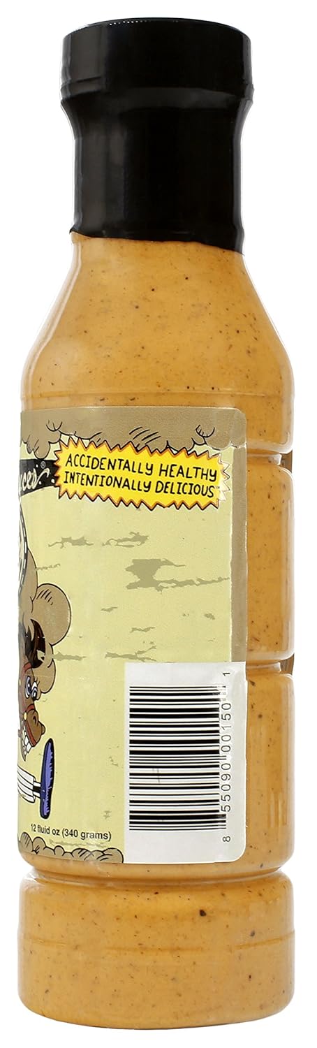 12 Oz, 3 Torchbearer Sauces Smokey Horseradish Sauce FL Heat level - Spicy Horseradish, Garlic and Chipotle Smokiness
