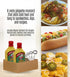 GROVE 2x 16 OZ. Set Set (3 Jalapeno Mustard Mustard Sndwch Pal Jalapeno, Bundle with Stainless Steel Measuring Spoon