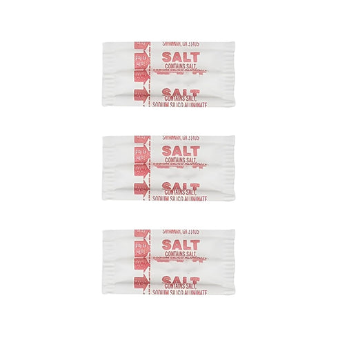 Perfect Stix Iodized Salt Packets - .6 Grams - 1000 Packets (Packaging