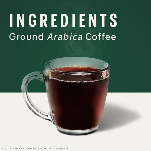 60 Starbucks K-Cup Coffee Pods, Medium Roast Hot or Iced Coffee, Breakfast Blend, Keurig Pods