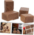 4pcs SOLUSTRE Red Wine Oak Chips Toast for Home Brewing Flavor and Random Shapes for Wine Making