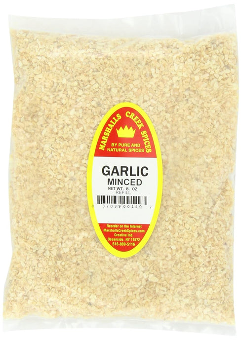 Marshall’s Creek Spices Garlic Minced Seasoning Refill, 8 Ounce