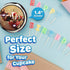 30 Edible Cupcake Toppers - Heroic Warriors Party Collection, Edible Cake Decorations