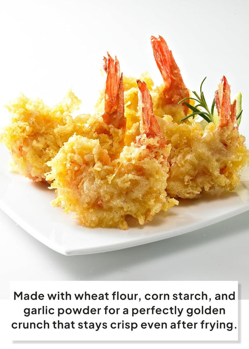 2.2 lb (1 Korean Crispy Frying Mix, kg) Korean-Style Crispy Coating & Breading Mix for Chicken, Seafood & Vegetables