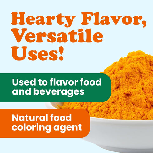 4 Food to Live Organic Turmeric Powder, Pounds Non-GMO, Finely Ground Turmeric Root, Pure, Kosher, Vegan, Bulk.