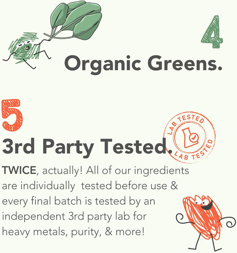 2 15-30 Mighty Chocolate Milk - Kids Daily Protein Powder Boosted with Billion Probiotics and Organic Spinach Leaves