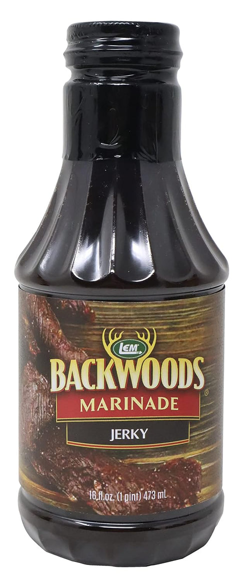 LEM Products Backwoods Jerky Marinade, Great for Wild Game and Domestic Meat,