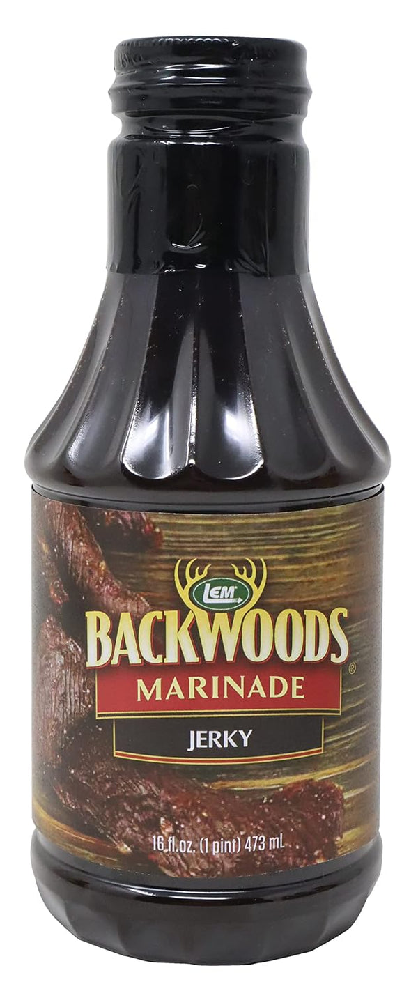 LEM Products Backwoods Jerky Marinade, Great for Wild Game and Domestic Meat,