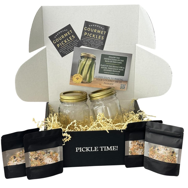 The Gourmet Pickle Kit -Must Bee Company DIY Pickling Set with Reusable