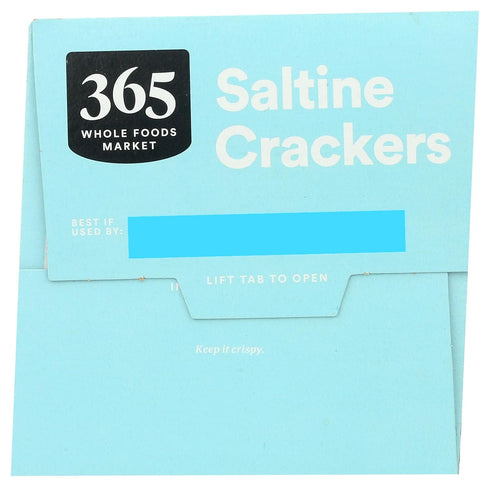 365 16 by Whole Foods Market, Salted Saltine Crackers, Ounce