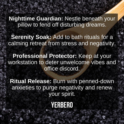 Protection1 LB (16oz) Yerbero - Black Salt for Essential Wiccan & Witchcraft Supplies for Rituals, Spells