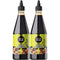 Best of Thailand Sesame Teriyaki Soy Sauce Lite, 2 Bottles of 23.63oz, Low-Sodium