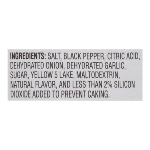Tone's 12.75 (Pack 6) Lemon Pepper Seasoning Blend, Ounce