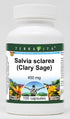 Salvia sclarea (Clary Sage) 450 mg, 100 Capsules, ZIN: 516943