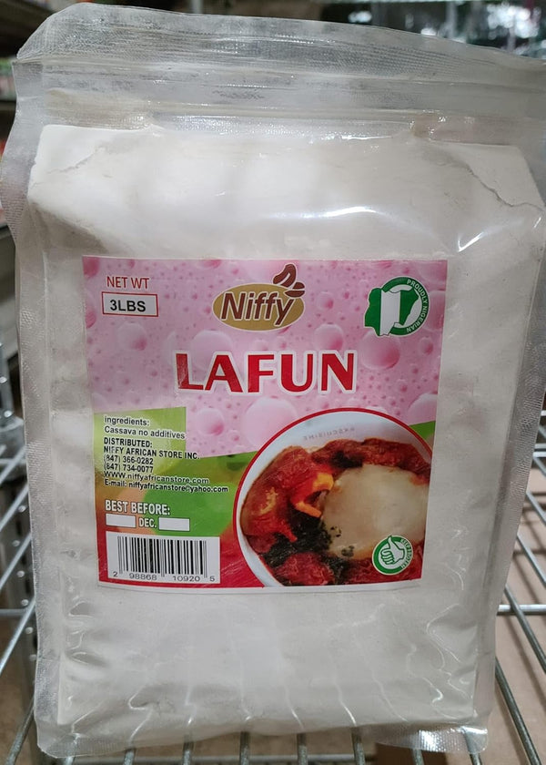 NIFFY Lafun Kokonte Cassava Flour 3 lbs by