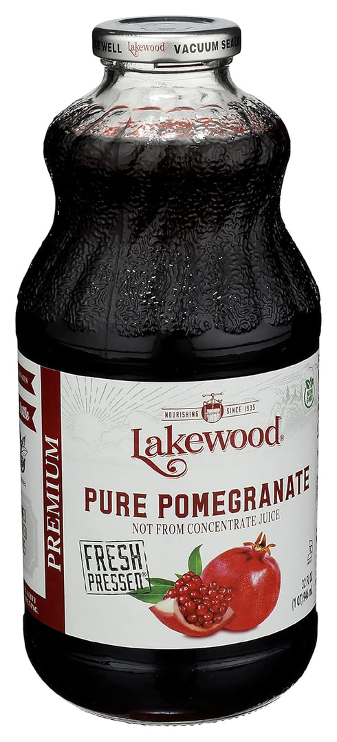 32 Oz Lakewood, Organic Pomegranate Juice, Fl
