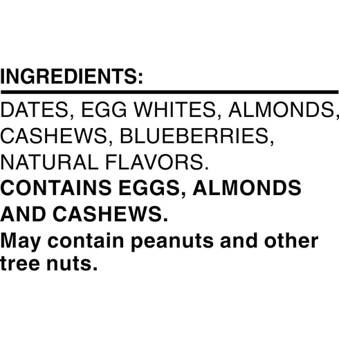 9.1oz (5 Count) RXBAR Protein Bars, Protein Snack, Snack Bars, Blueberry, Box