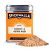Spicewalla Honey and Herb Rub 3.8 oz | Garlic, Salt, Brown Sugar, Basil, Black Pepper | Non-GMO, Gluten Free