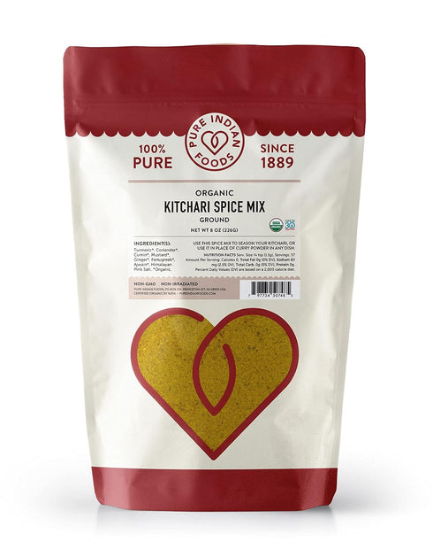 Pure Organic Kitchari Spice Mix - Pure Indian Foods - 8 oz