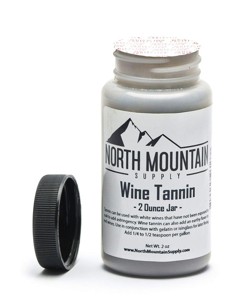 North Mountain Supply WT-2oz Wine Tannin, 2 Ounce Jar