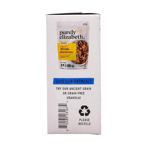 1.52 6 Pack Purely Elizabeth, Oatmeal Blueberry Flax Prebiotic, Ounce
