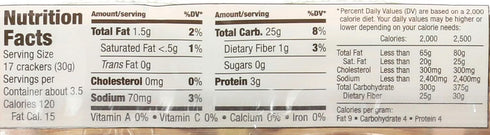 3.5 OZ Sesmark Rice Thin Gf Brown